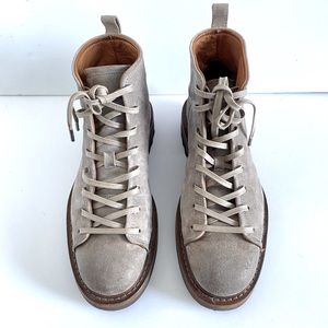 JOHN VARVATOS Essex Trooper Suede Boots